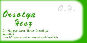 orsolya hesz business card